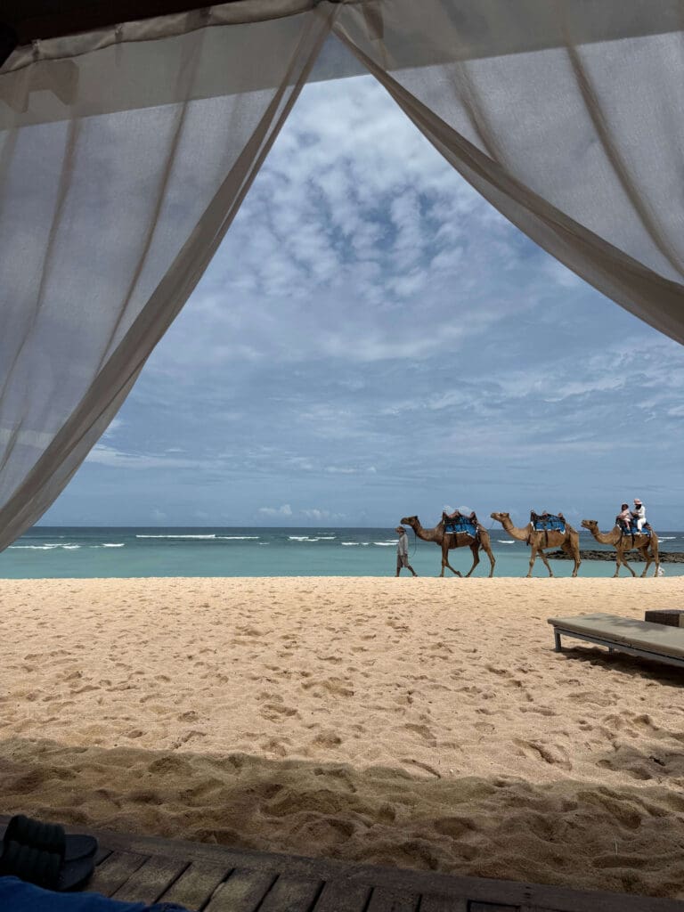 Beach at Ritz Carlton Nusa Dua Bali