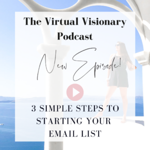 start your email list podcast
