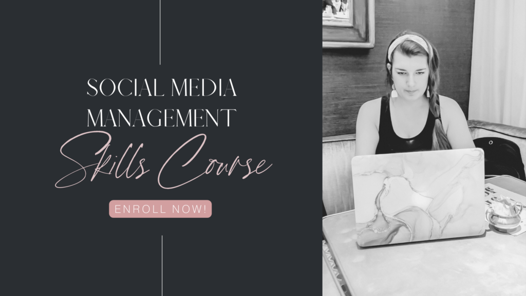 social media management skills course 