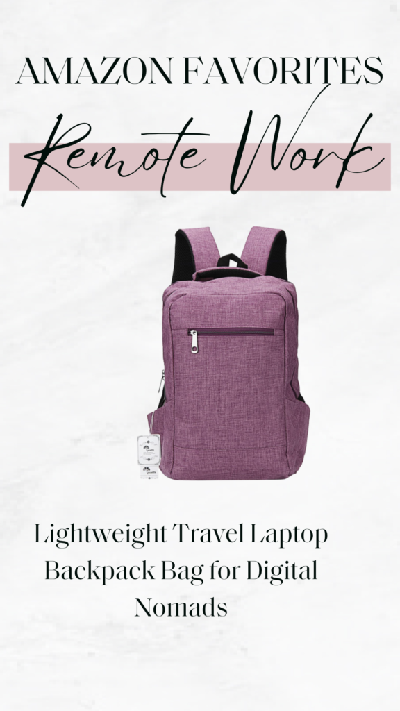 Best amazon travel laptop bag for remote work and digital nomads