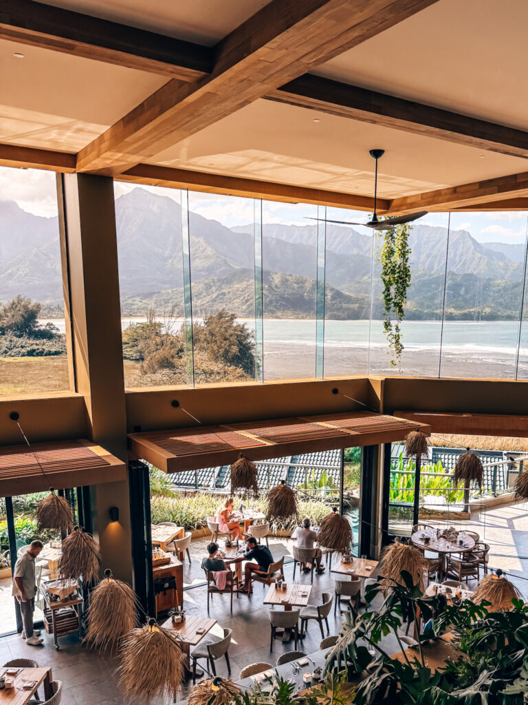 Restaurant at One Hotel Hanalei Bay Kauai