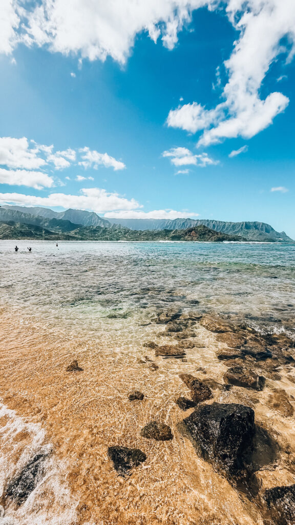 Hanalei Bay Beach at the One Hotel Kauai