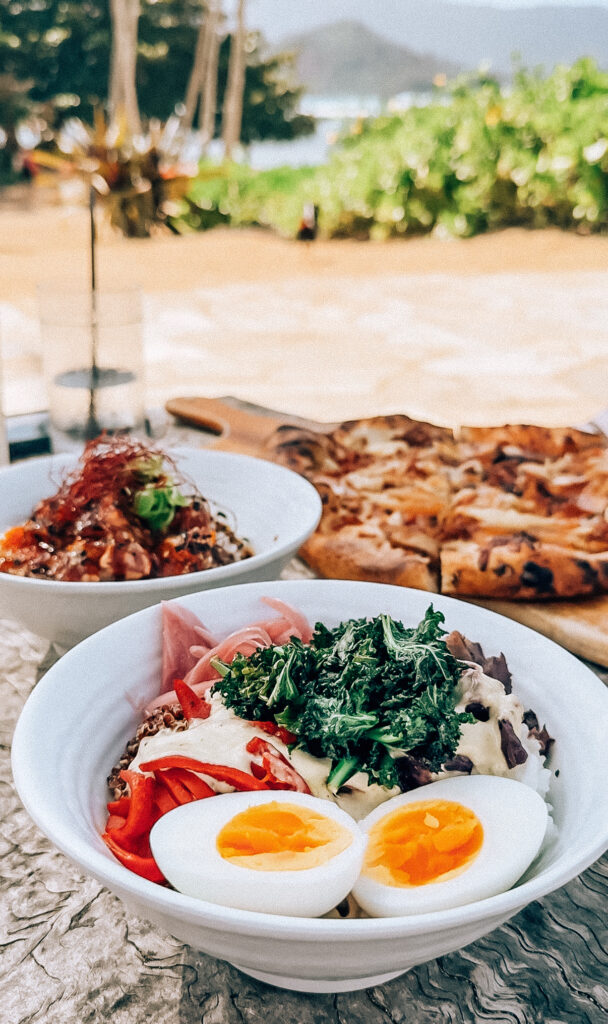 Food at the One Hotel Kauai