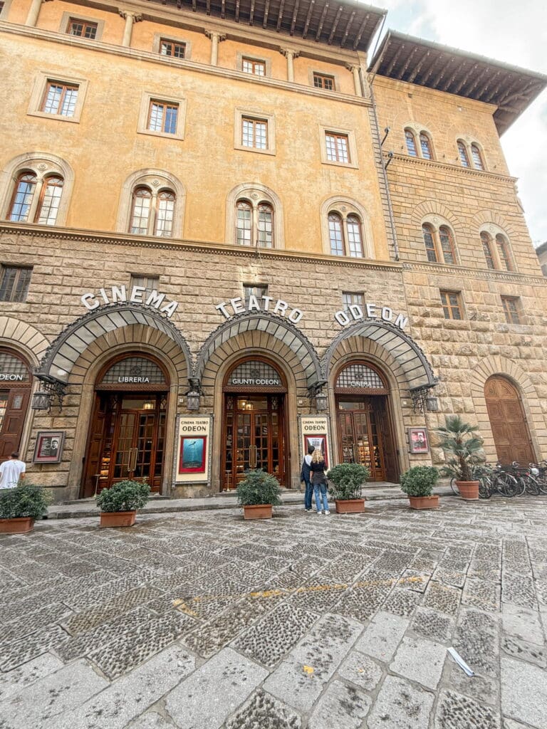 Things to do in Florence in winter - Odeon Theater
